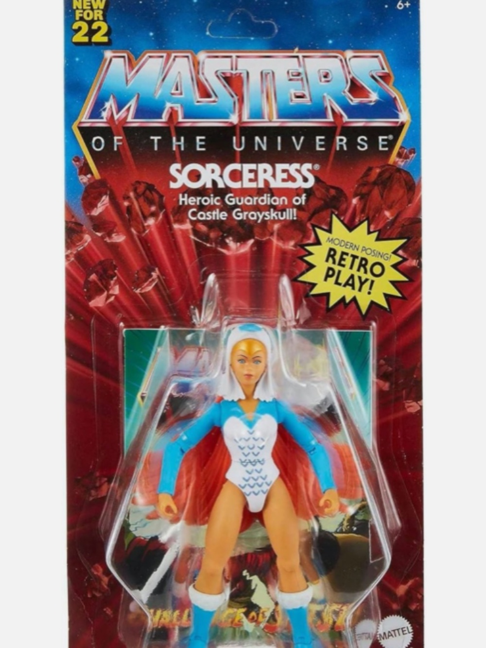 NEW Mattel He-man, Masters of the Universe Origins SORCERESS Action Figure, 2021